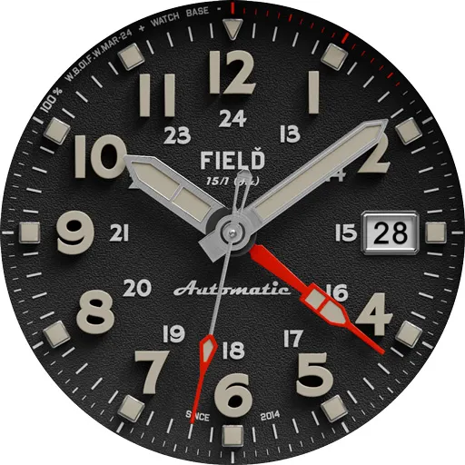 Military FIELD watch face
