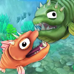 3D Fish Feeding and Grow